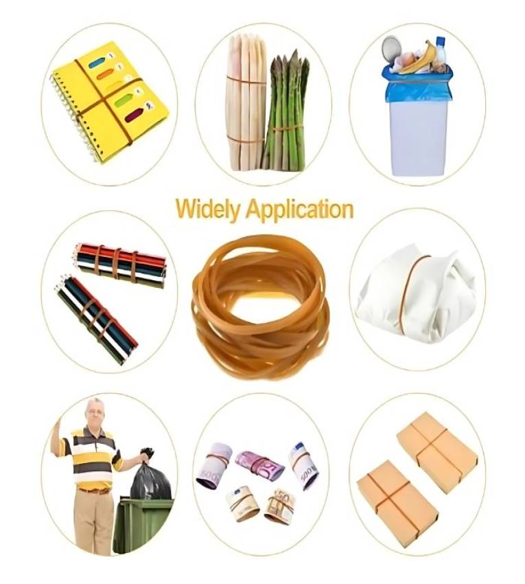 Sachet Bracelet caoutchouc Élastiques de 1k - Idéaux pour Emballage et Classement